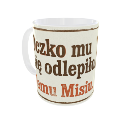 Kubek Oczko mu się odlepiło 330ml